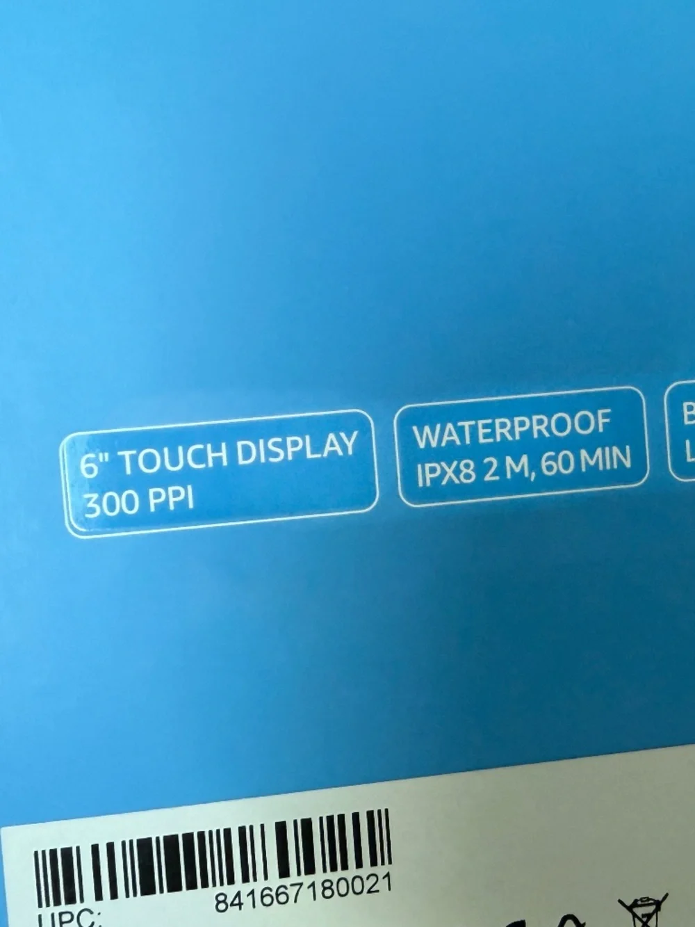 AMAZON KINDLE PAPERWHITE